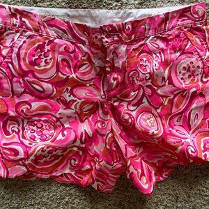 HTF Boutique Lilly Pulitzer Buttercup Shorts Sz 10 PINK! NWOT Never worn!